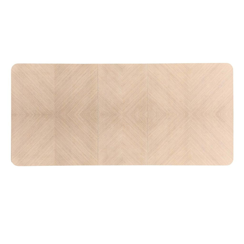Michael Amini West Kensington Rectangular Dining Table - Sea Salt Caramel