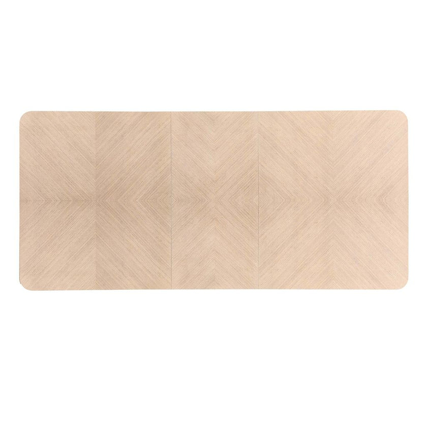 Michael Amini West Kensington Rectangular Dining Table - Sea Salt Caramel
