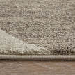 Feizy Eden 39QUF Modern Color Block Rug in Ivory/Brown/Blue