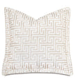Eastern Accents Sussex Greek Key Euro Sham
