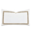 Eastern Accents Sussex Metallic Border Sham