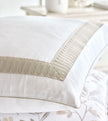 Eastern Accents Sussex Metallic Border Sham