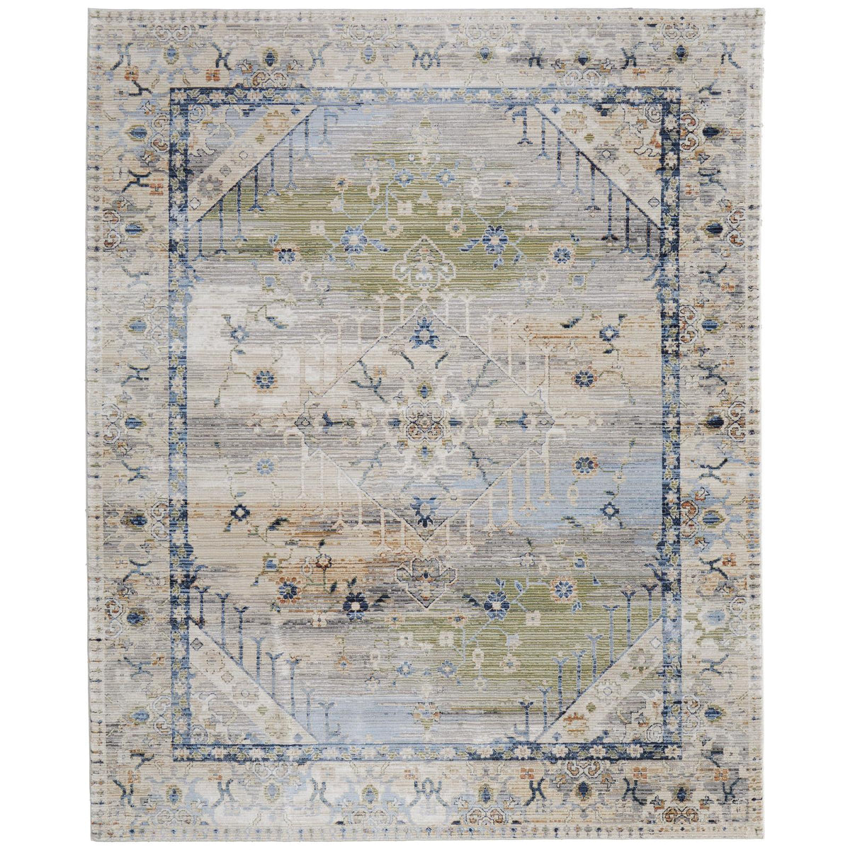 Feizy Melrose 39NZF Transitional Distressed Rug