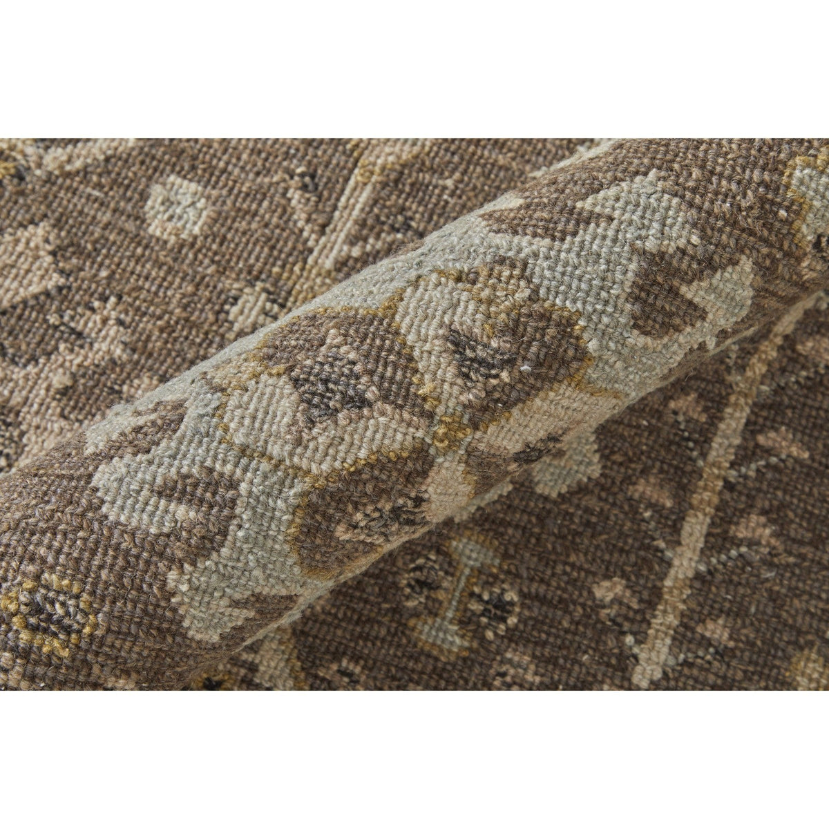 Feizy Corbitt 0610F Traditional Oriental in Brown/Ivory