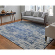 Feizy Eastfield 69AGF Modern Abstract in Blue/Ivory