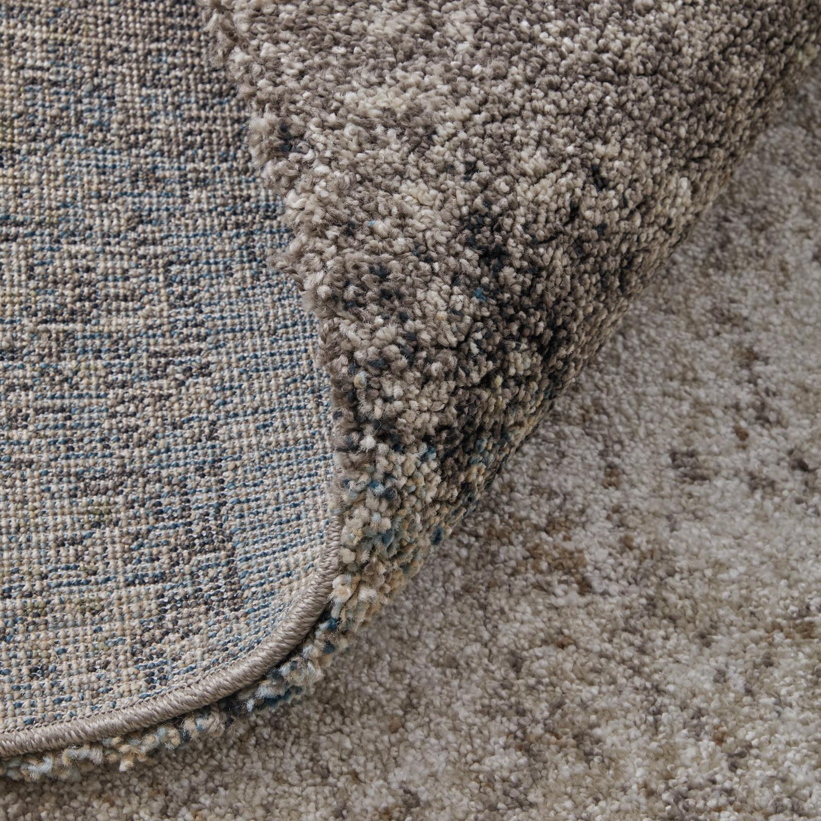 Feizy Skyview 39Q9F Modern Abstract Rug in Gray/Taupe/Ivory