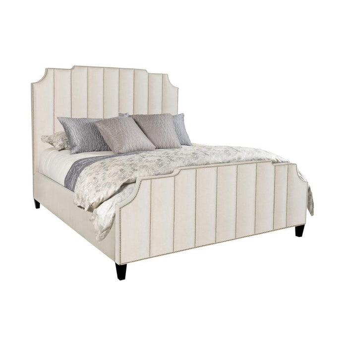 Bernhardt Interiors Bayonne Upholstered Bed with Low Footboard