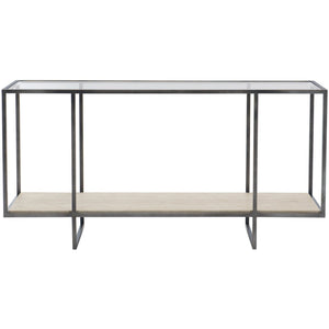 Bernhardt Harlow Metal Console Table