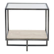 Bernhardt Harlow Metal Square End Table
