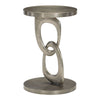Bernhardt Linea Metal Interlocking Round Chairside Table