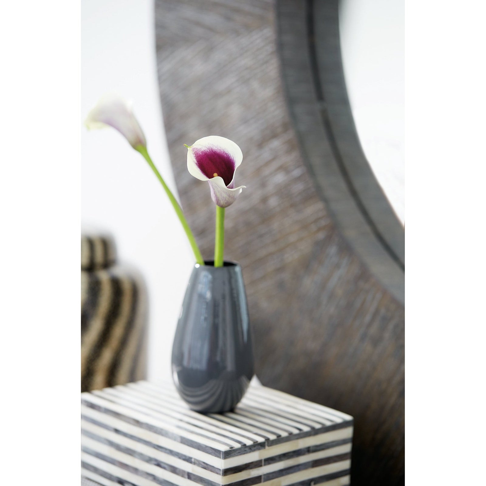 Bernhardt Linea Round Mirror