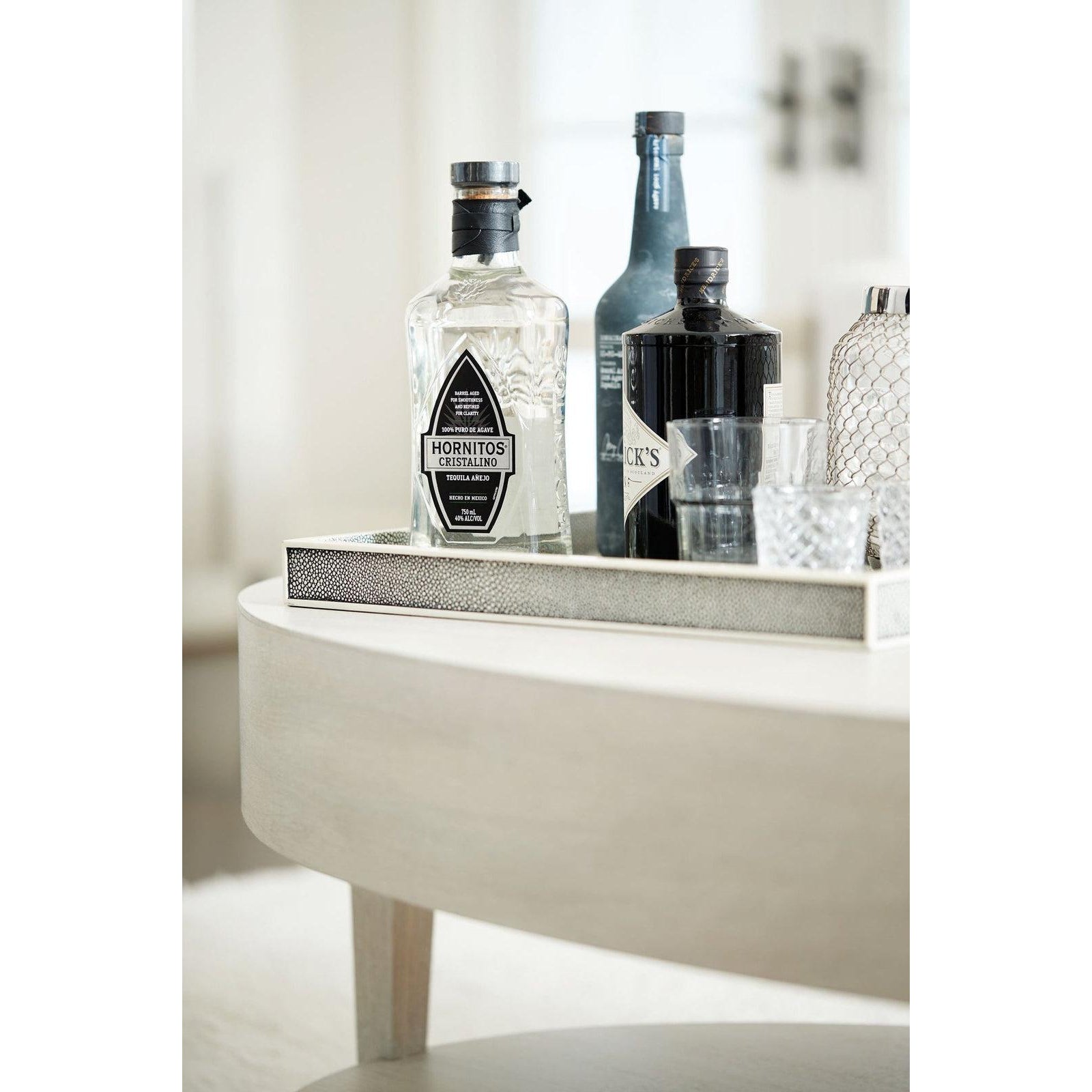 Bernhardt East Hampton Oval Cocktail Table