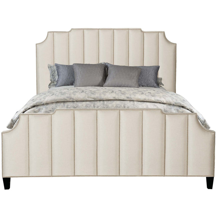 Bernhardt Interiors Bayonne Upholstered Bed with Low Footboard