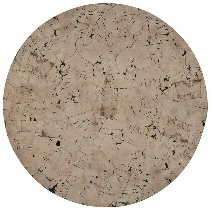 Bernhardt Interiors Pyrite Drum Table Floor Sample