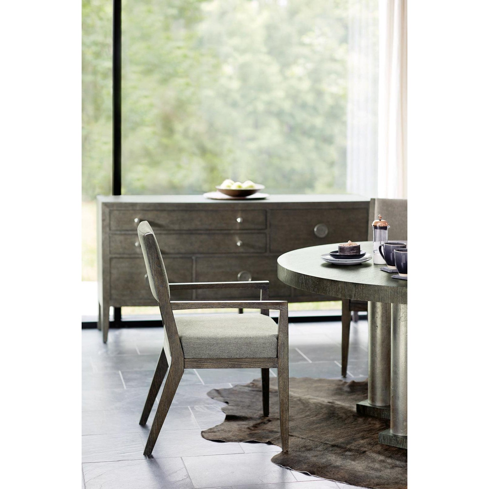 Bernhardt Linea Round Dining Table