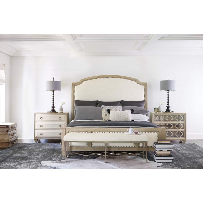 Bernhardt Santa Barbara Upholstered Sleigh Bed
