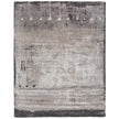 Feizy Skyview 39QAF Modern Abstract Rug in Gray/Ivory/Taupe