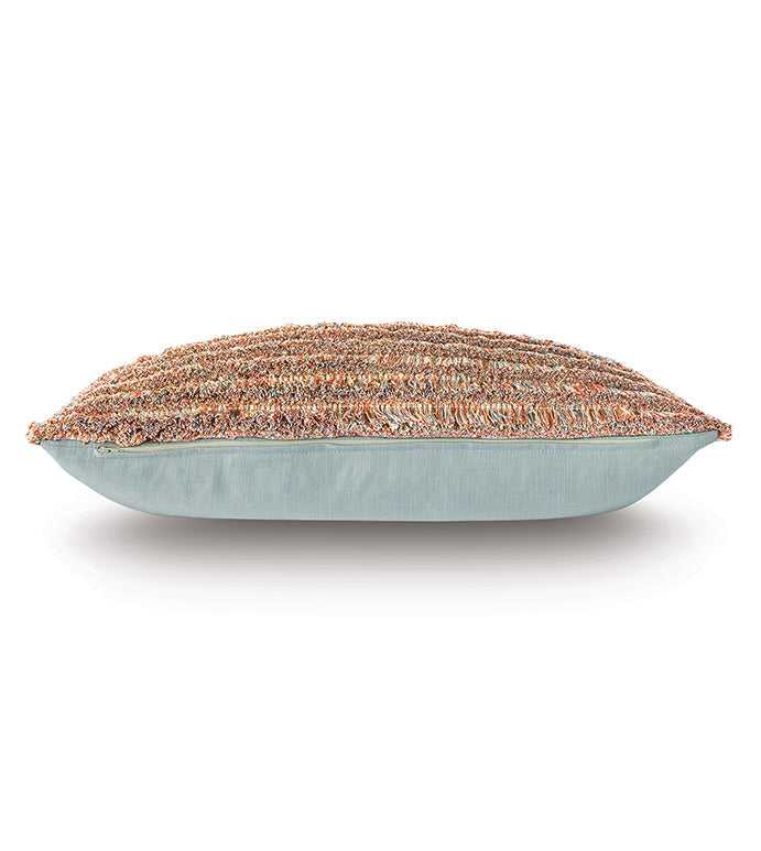 Eastern Accents Bimini Brush Fringe Decorative Pillow