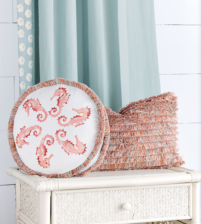 Eastern Accents Bimini Seahorse Decorative Pillow