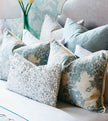 Eastern Accents Crystal Platinum Bolster