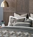 Eastern Accents Enoch Textured Border Decorative Pillow