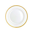 Christofle Malmaison Porcelain Bread Plate Gold 17 Cm