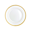 Christofle Malmaison Porcelain Bread Plate Gold 17 Cm