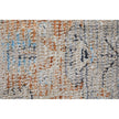Feizy Caldwell 8980F Transitional Medallion Rug in Ivory/Blue/Orange
