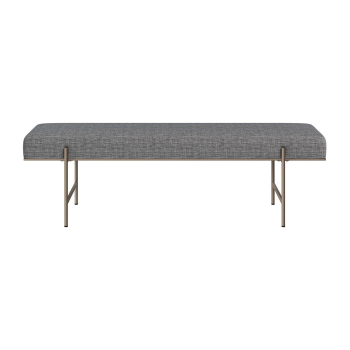 Sunpan Davian Bench - Chacha Grey