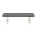 Sunpan Davian Bench - Chacha Grey