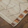 Feizy Kasbah 69G0F Transitional Moroccan Rug in Ivory/Tan/Orange
