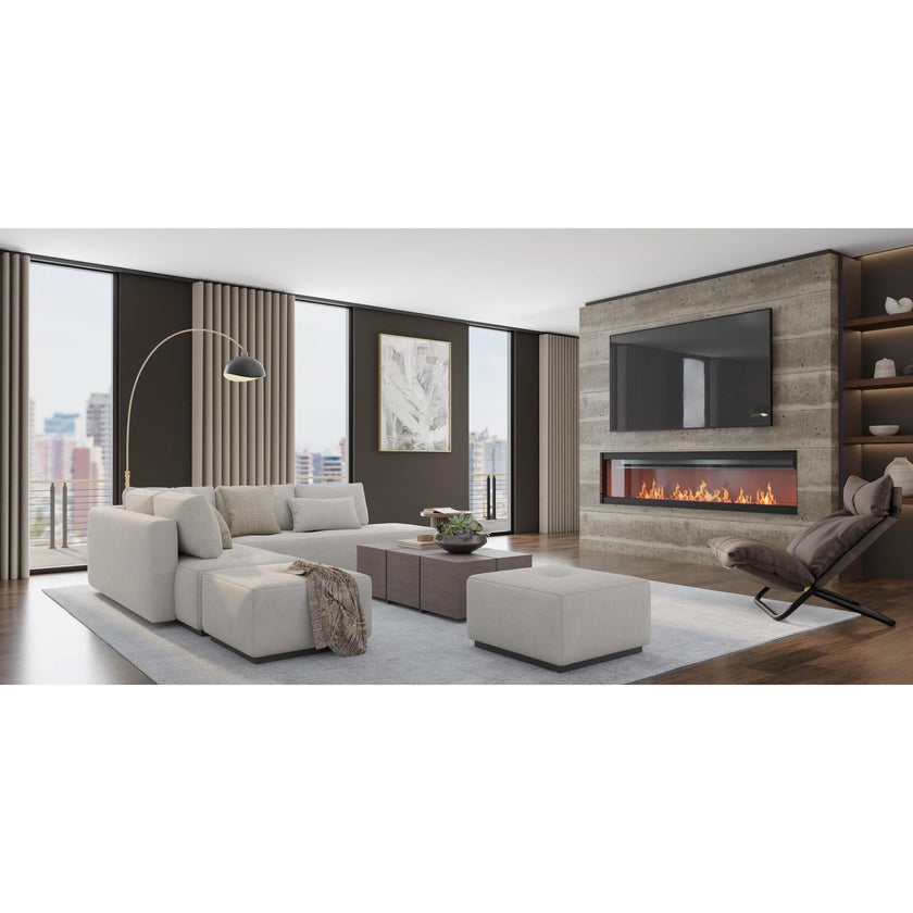 Feizy Fleetwood 8A06F Modern Solid Rug