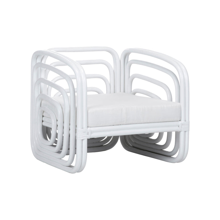 Wildwood Waterfall White Tub Chair