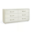 Interlude Taylor 6 Drawer Chest