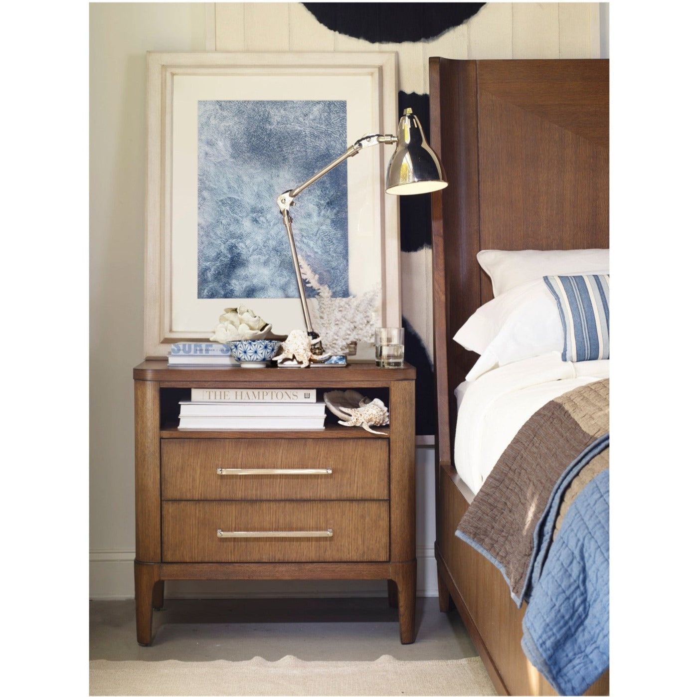 Century Furniture Bowery Place Two Drawer Nightstand