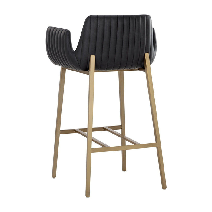 Sunpan Lucano Barstool - Bravo Black