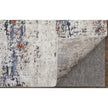Feizy Gilmore 39MLF Modern Abstract in Ivory/Blue/Gray