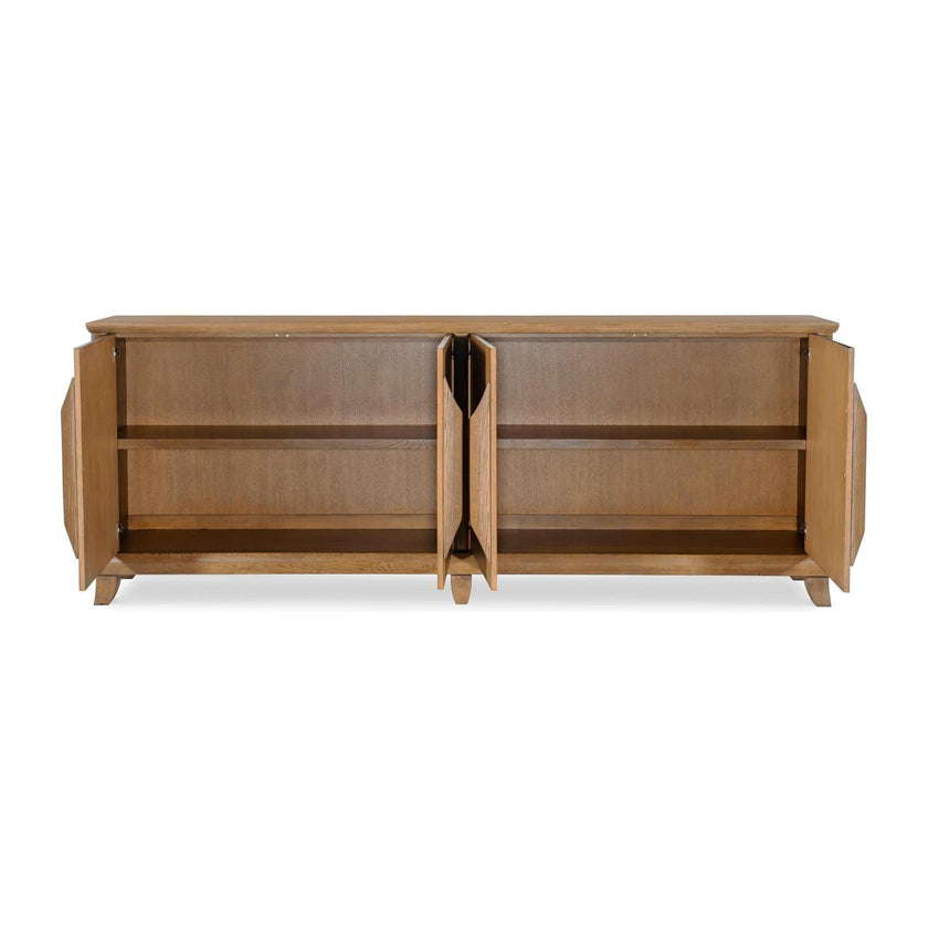 Century Furniture Carrier and Company Case Cyrus Four Door Credenza