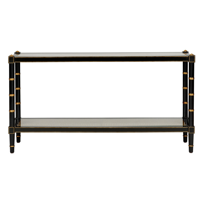 Chelsea House Conner Cane Console Table
