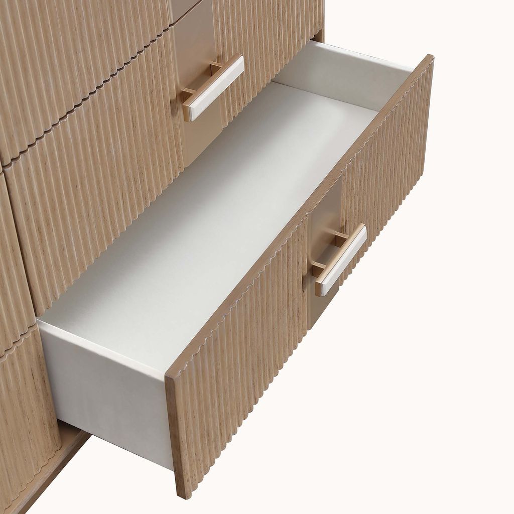 Michael Amini West Kensington Dresser - Sea Salt Caramel
