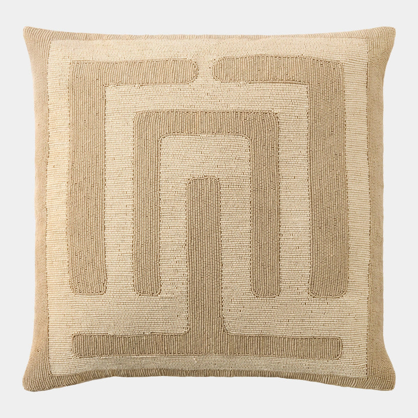 Global Views Carthago Beaded Pillow