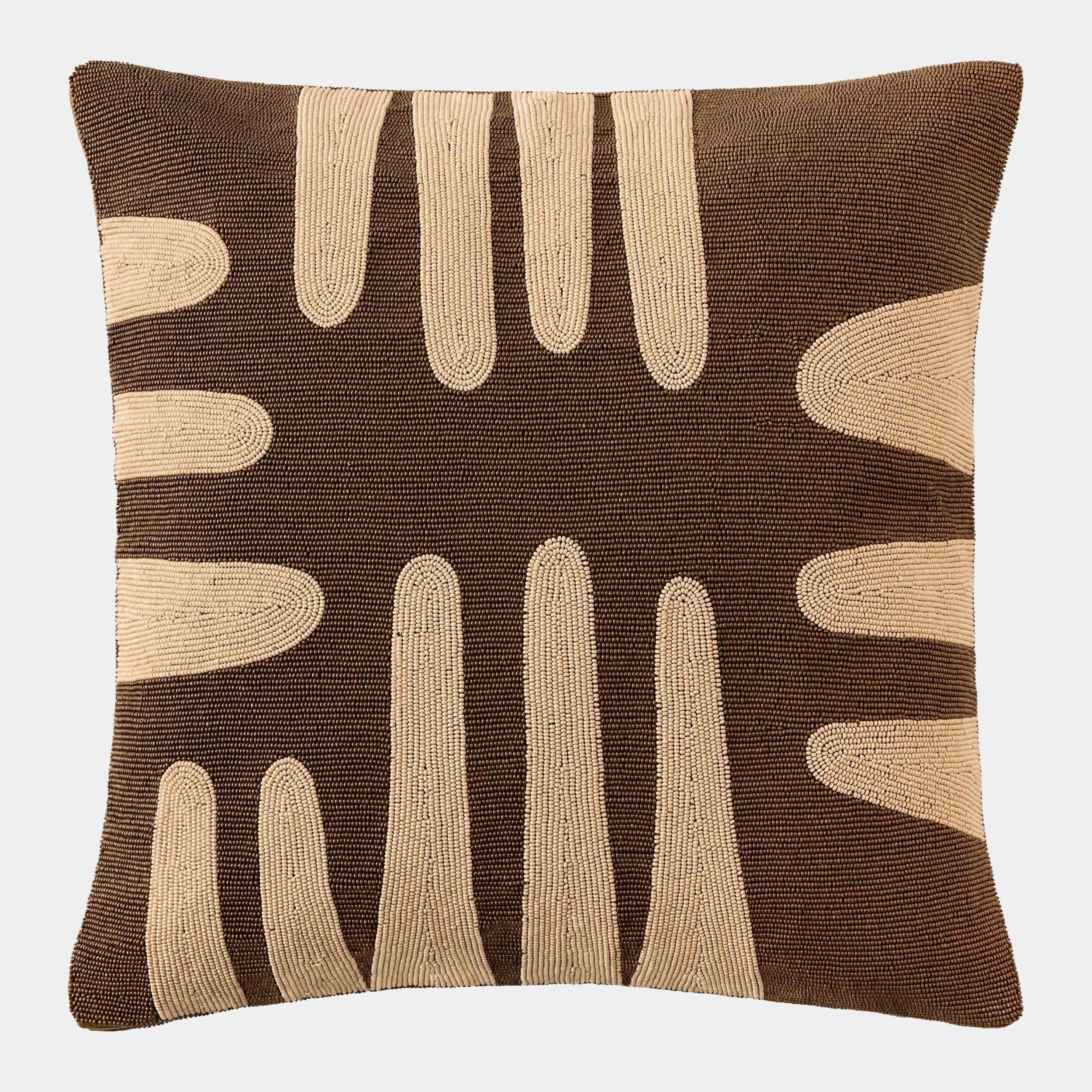 Global Views Carthago Beaded Pillow