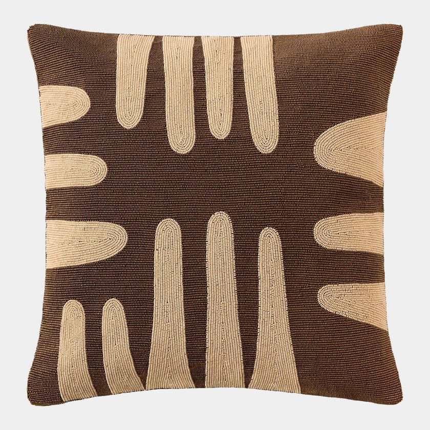 Global Views Carthago Beaded Pillow