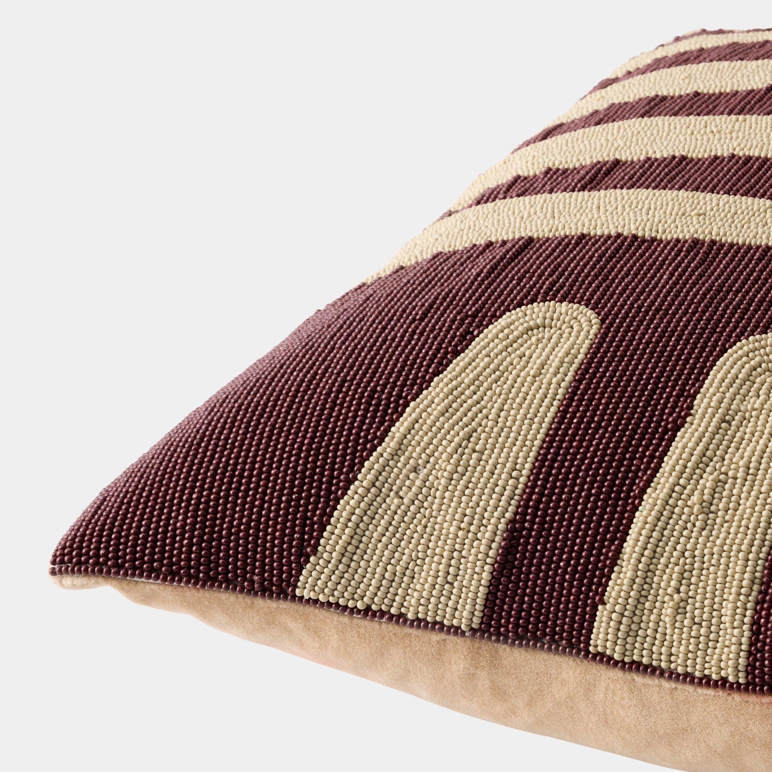 Global Views Carthago Beaded Pillow