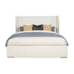 Century Furniture Upholstered Wing Bed