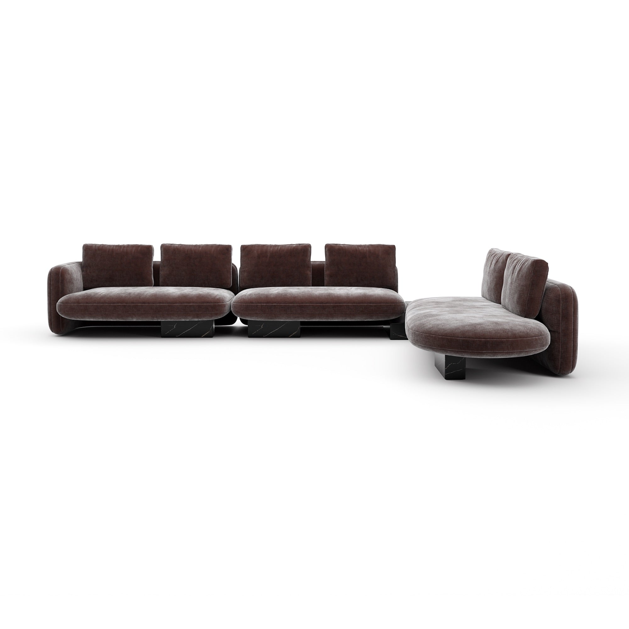 Caracole Overlap Sectional