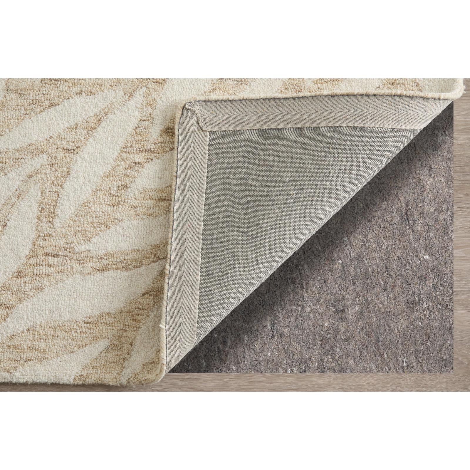 Feizy Wallace 8A37F Modern Floral & Botanical Rug in Tan/Ivory