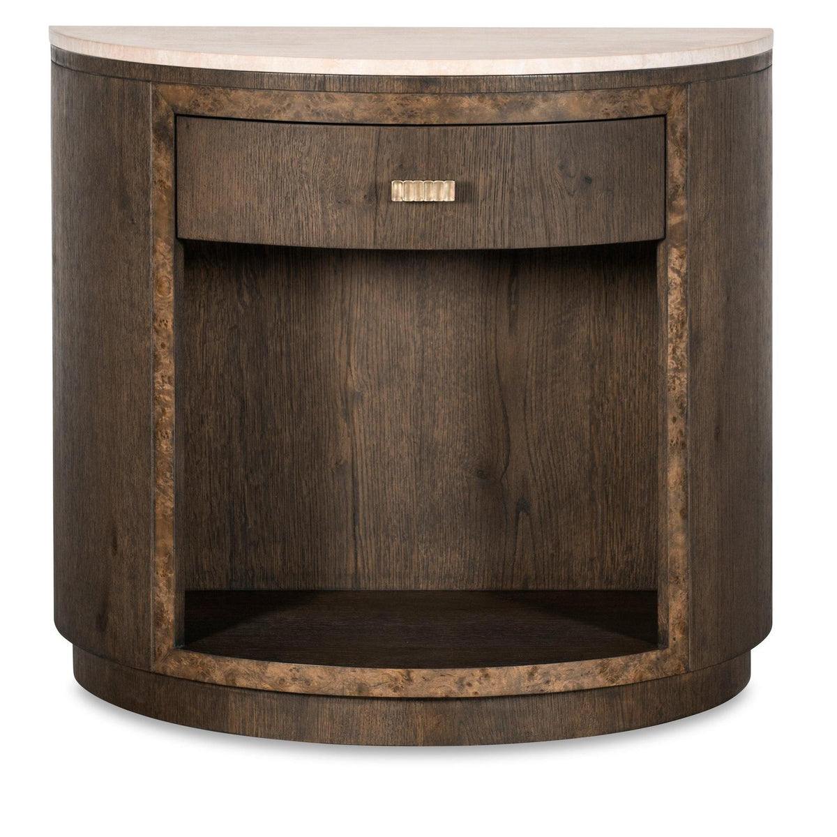 Century Furniture Monterey Demilune Nightstand & Stone