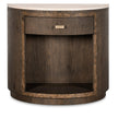 Century Furniture Monterey Demilune Nightstand & Stone
