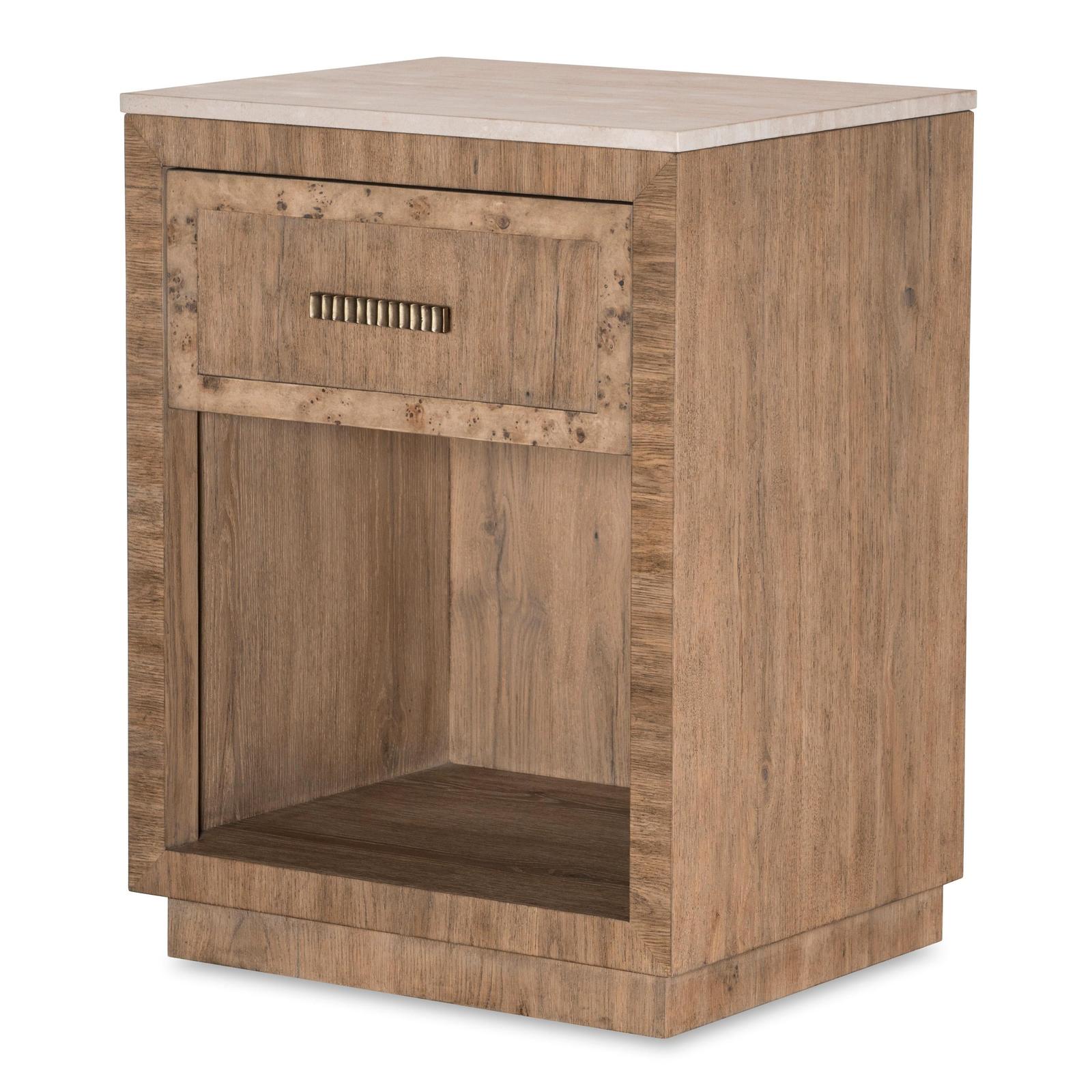 Century Furniture Monterey Small Nightstand & Stone